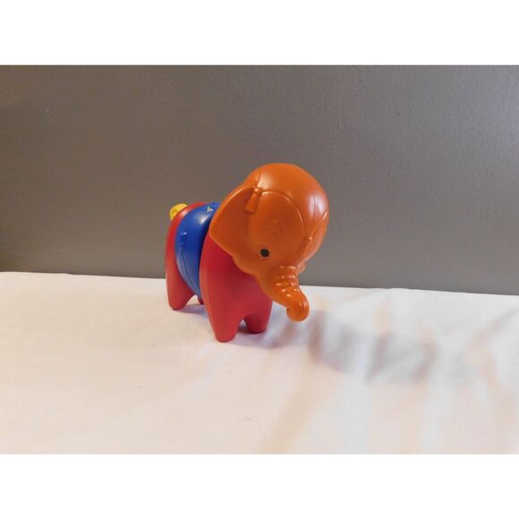 Tuppertoy Elephant Pull Apart Vintage Toy Multi Color Plastic - Picture 6 of 10